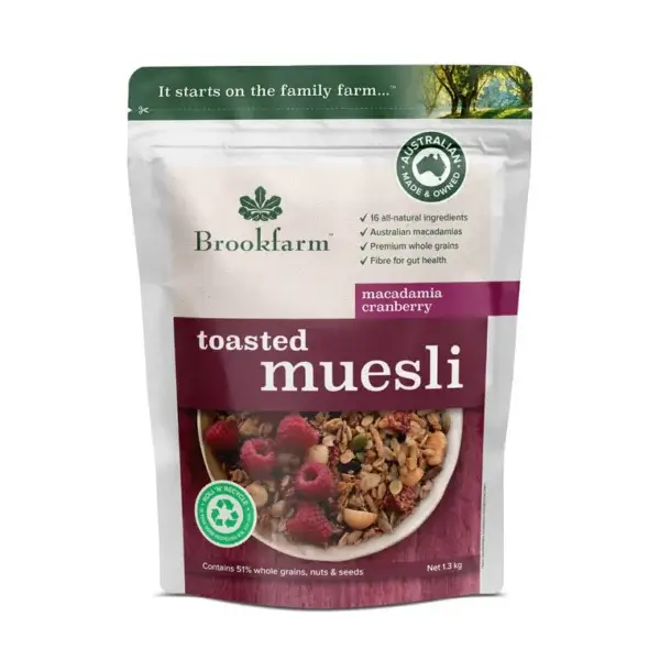 Toasted Muesli Macadamia Cranberry-1.3kg